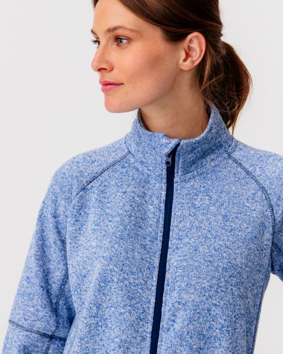 Gilet zippé en molleton