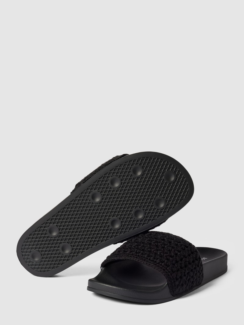 Slides mit Label-Print Modell 'EBBA' in schwarz