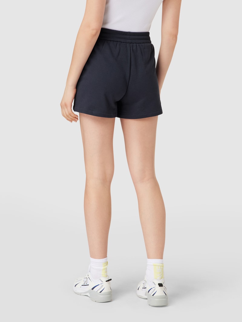 Sweatshorts aus Baumwolle in dunkelblau
