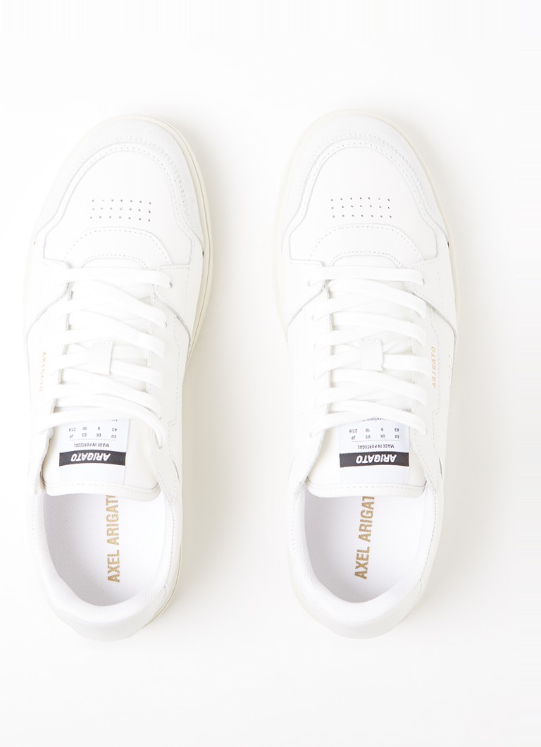 Baskets en cuir Axel Arigato Dice Lo avec détails en daim