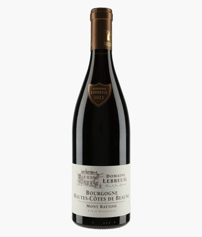 Bourgogne Hautes Côtes de Beaune Mont Battois 2021LEBREUIL PIERRE & J-B