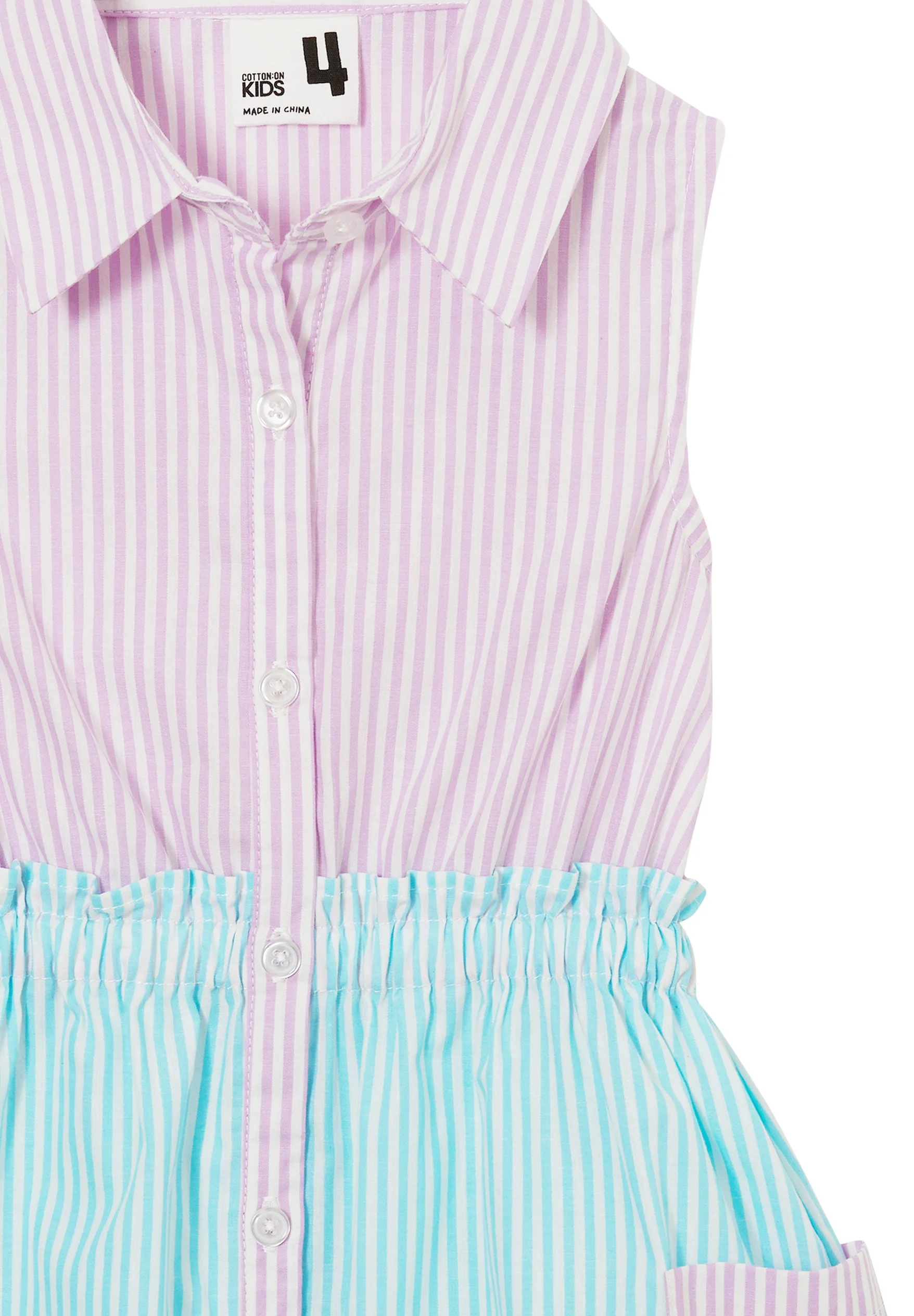Cotton On SIMONE SIN MANGAS - Vestido camisero