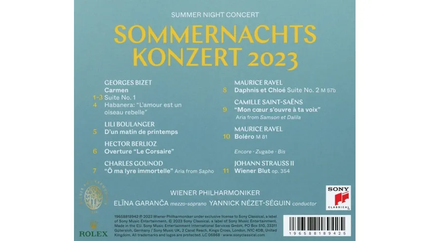 Sommernachtskonzert 2023
