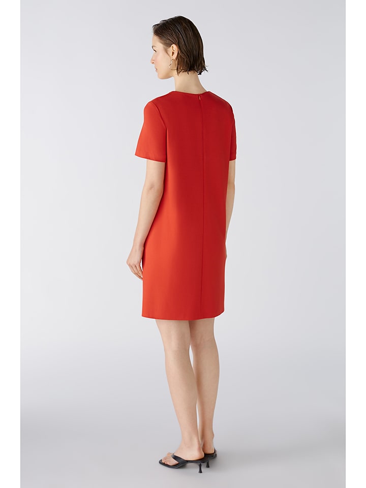 Oui Kleid in Rot günstig kaufen