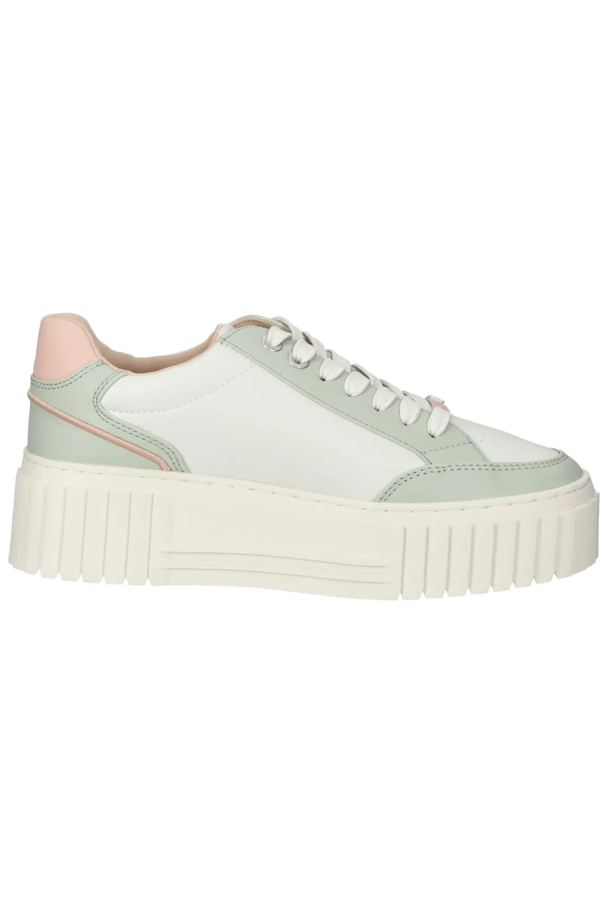 s.Oliver  Sneaker - Grün - Flacher Absatz