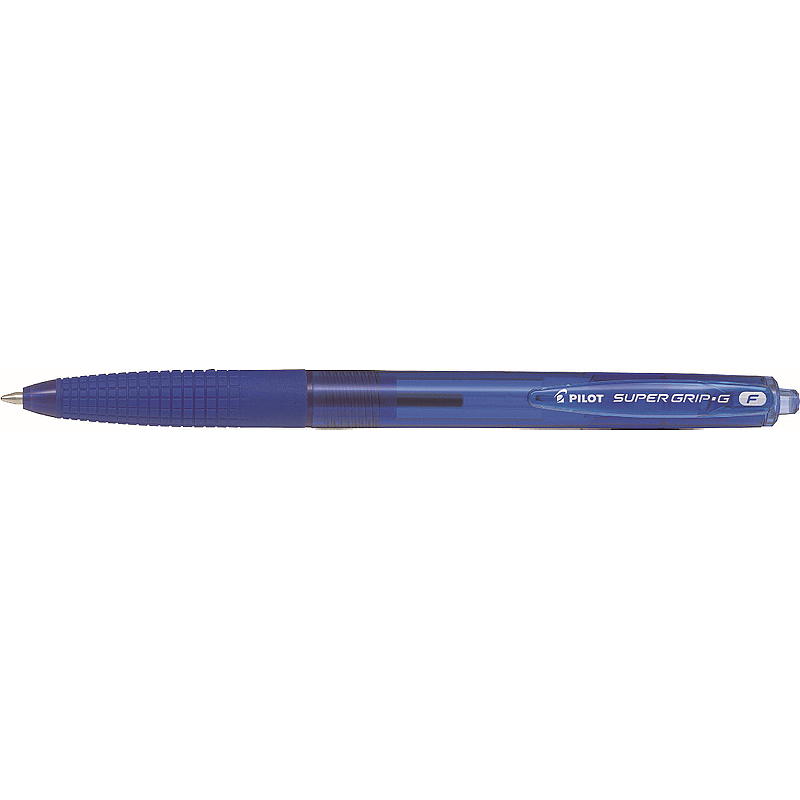 Pilot Kulepenn Supergrip G Blå, 0,7 mm tykkelse