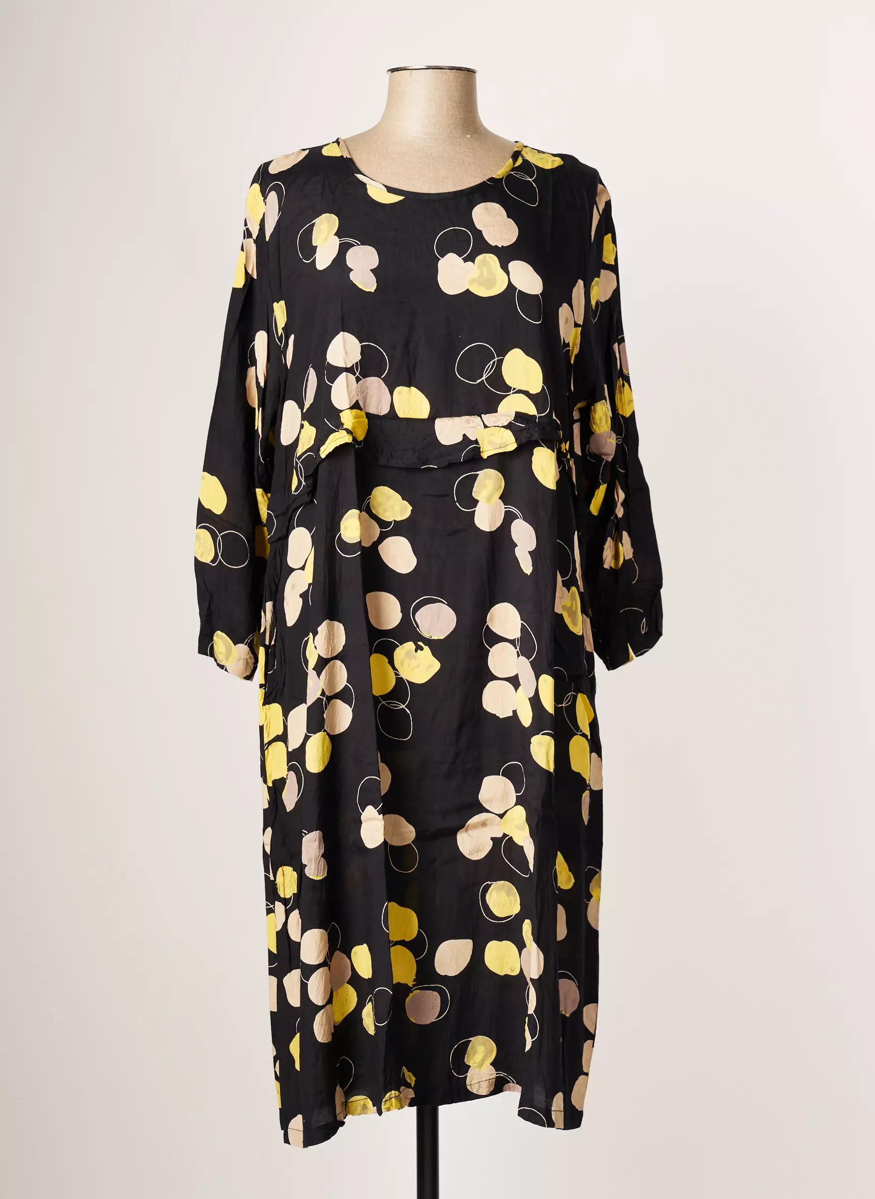 Masai Robes Mi Longues Femme couleur noir