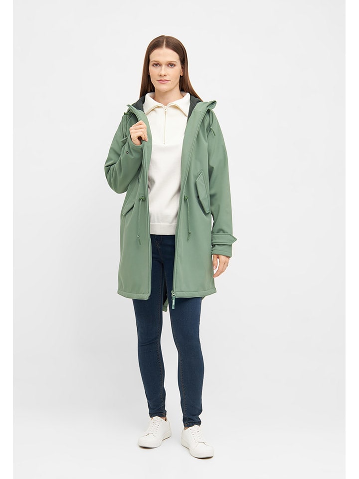 Derbe Regenparka in Grün günstig kaufen