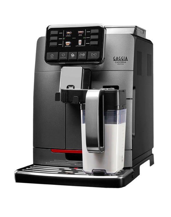 Gaggia Kaffeevollautomat Cadorna Prestige, vom Erfinder des Espresso - Barista@Home, One-Touch-Cappuccino & mehr