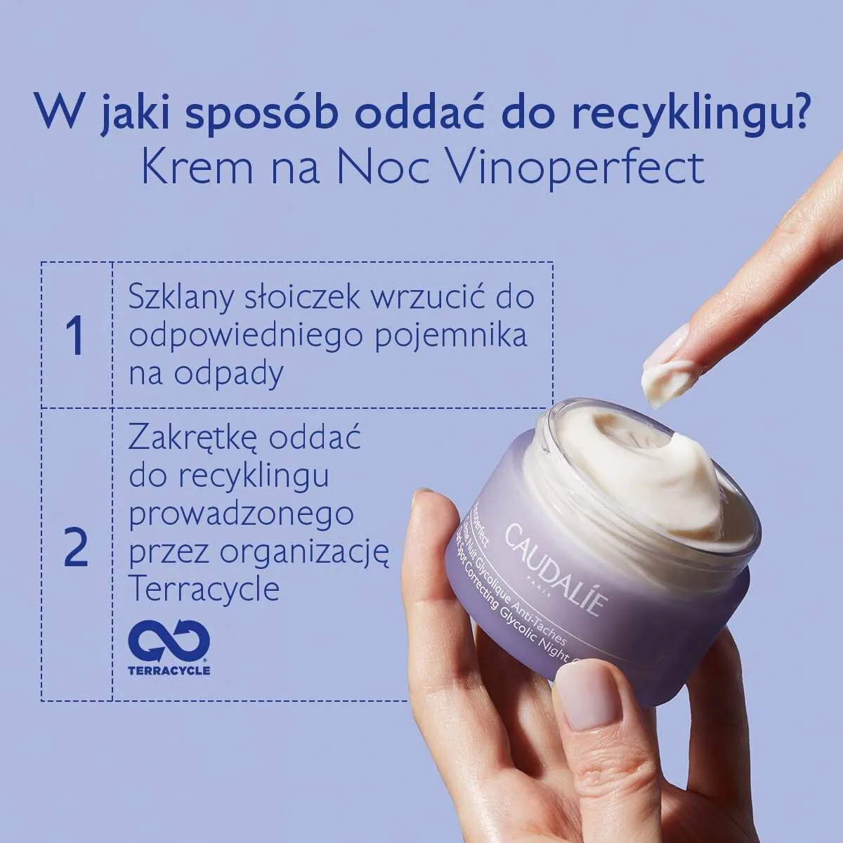 Caudalie Vinoperfect glikolna noćna krema za promjenu boje kože