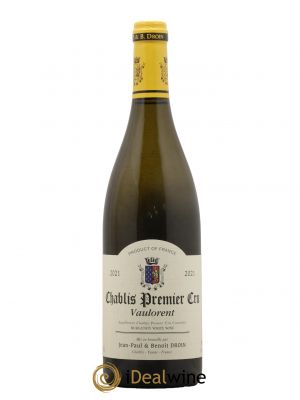 Chablis 1er Cru Vaulorent Jean-Paul & Benoît Droin (Domaine)  2021 - Lot de 1 Bouteille