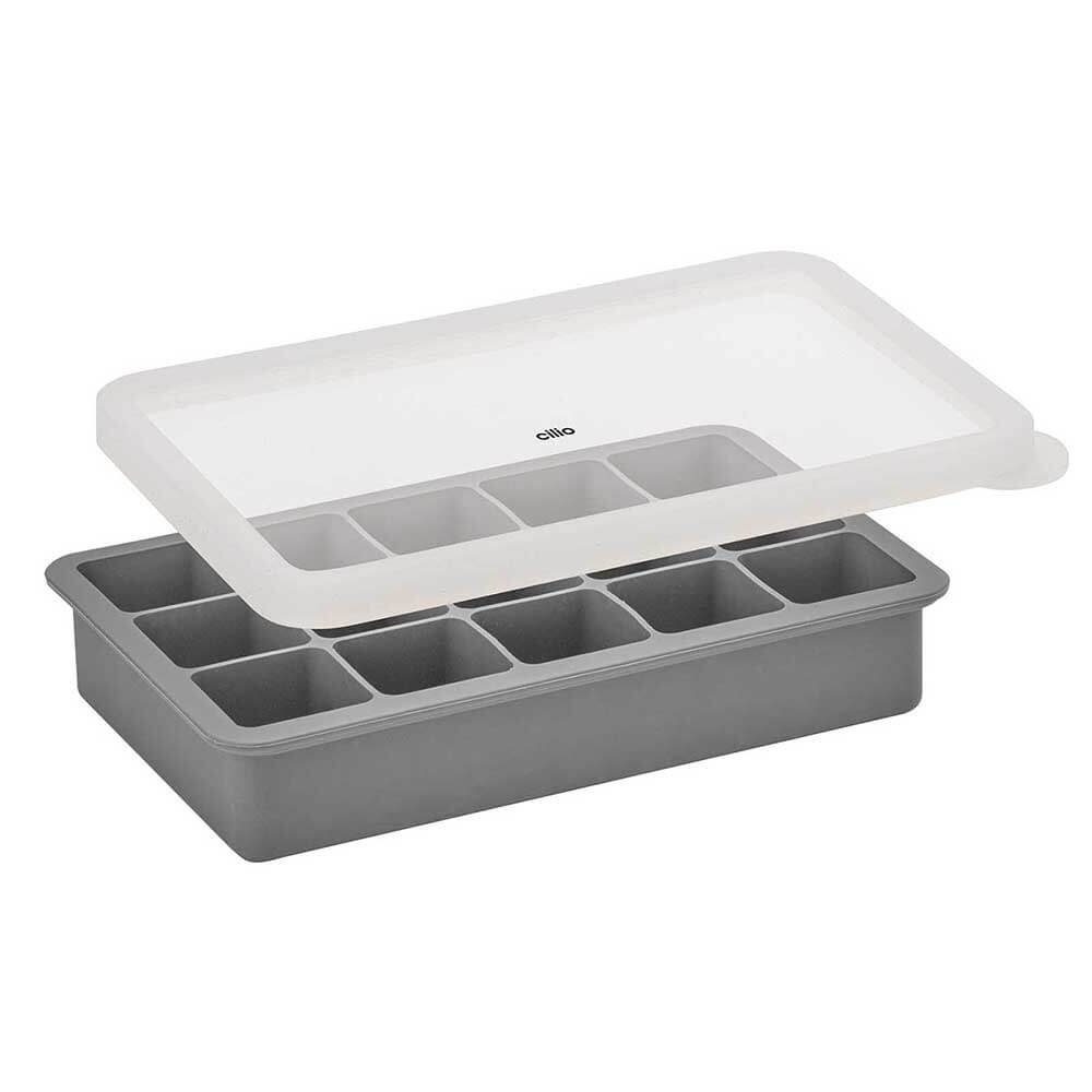 Cilio Eiswürfelbehälter Cilio Eiswürfel Set 15-tlg. Silikon Eiswürfelform