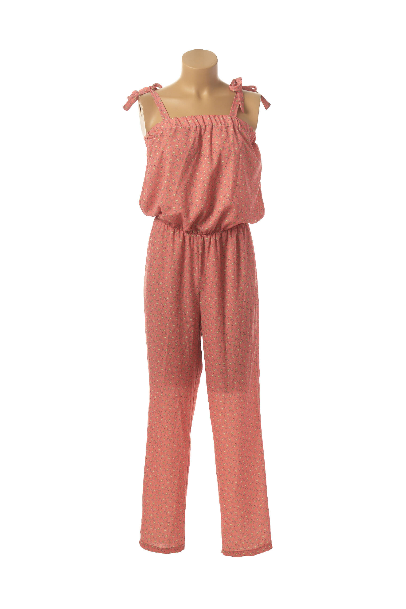 Cote Anglaise Combinaisons 1 Femme couleur orange