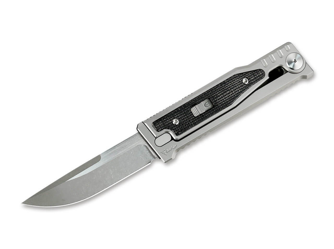 EXO-M Black Micarta Drop Point