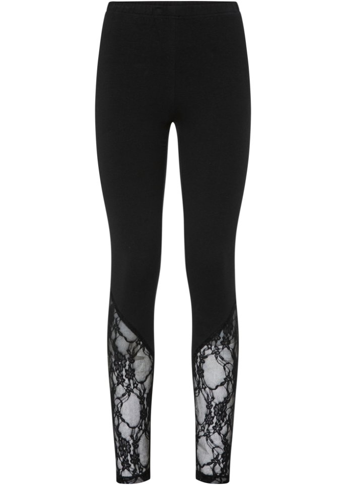 Leggings mit Spitze