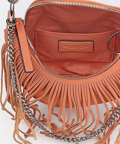 Seidenfelt Fringes Skien Schultertasche 22 cm