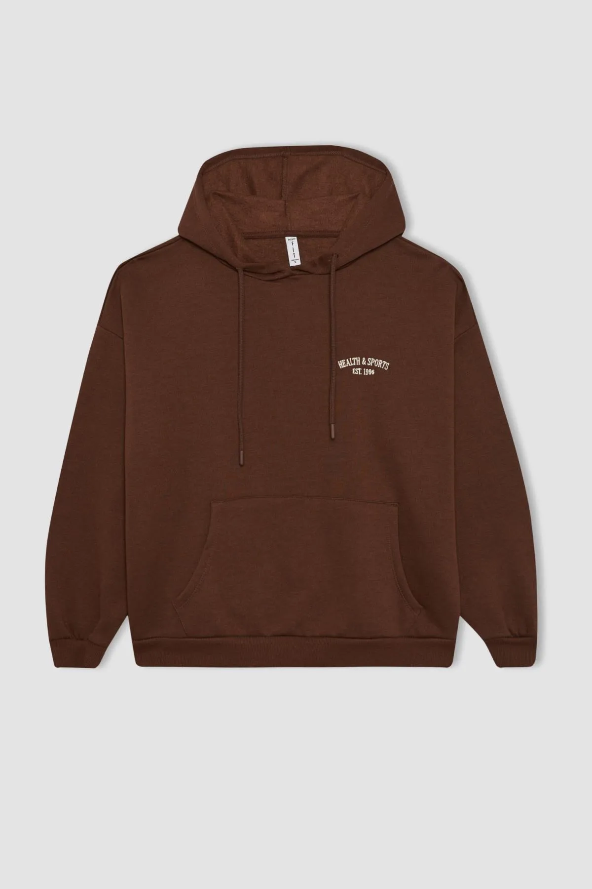 DeFacto  Weiches, flauschiges Sweatshirt mit Kapuze in Oversize-Passform