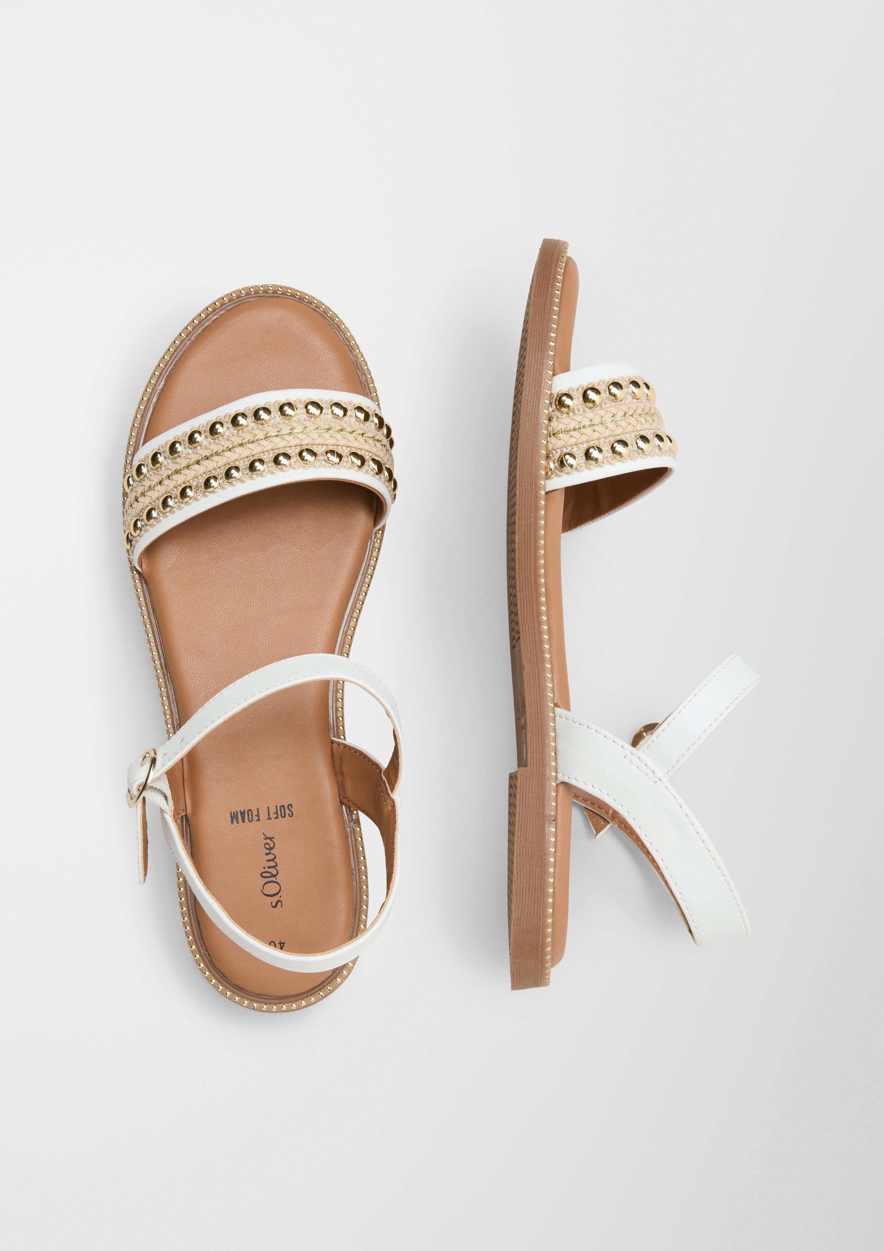 Sandalen mit Schmuckdetail  6007705-110