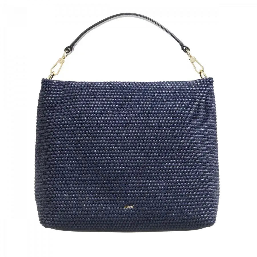 Abro - Abro Shoulder Bags Leder Dark Blue - blau