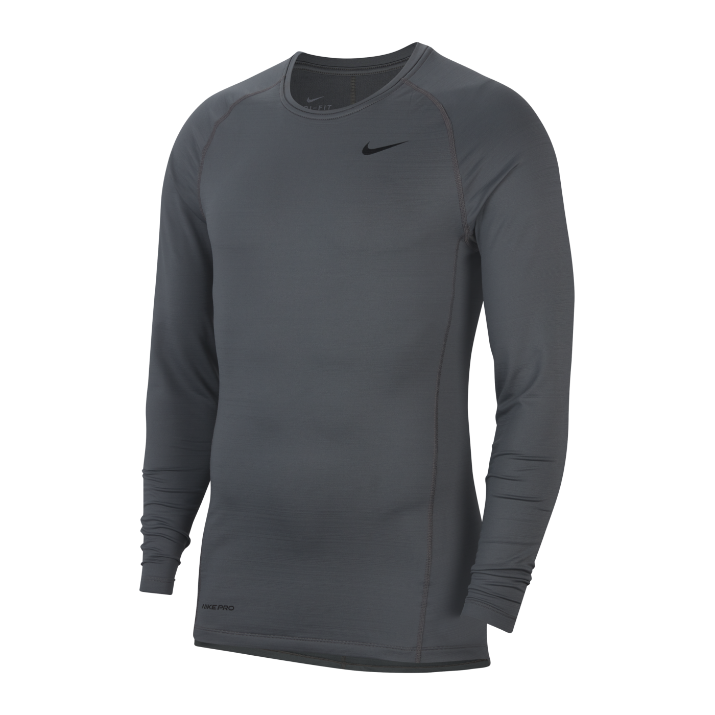 Nike Pro Warm Sweatshirt Grau Schwarz F068