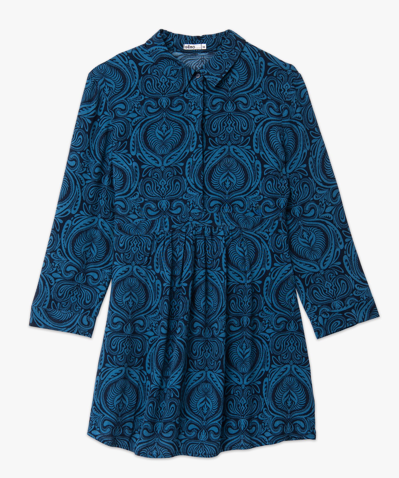 Blouse de grossesse fluide imprimée à manches 3/4 divers | GEMO
