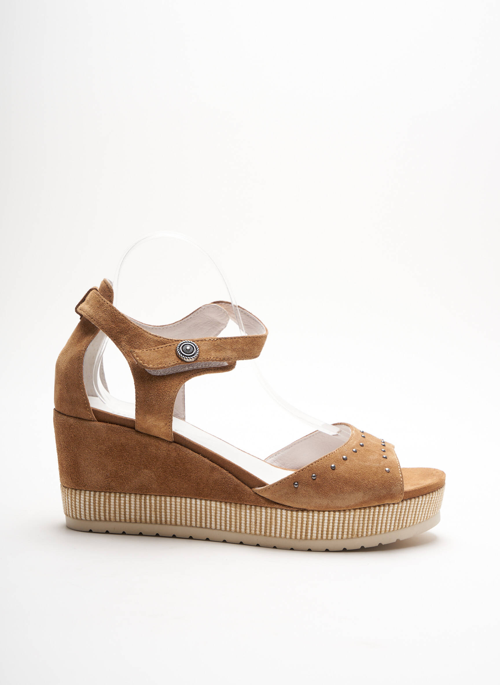 Regard Sandales Nu Pieds Femme couleur marron
