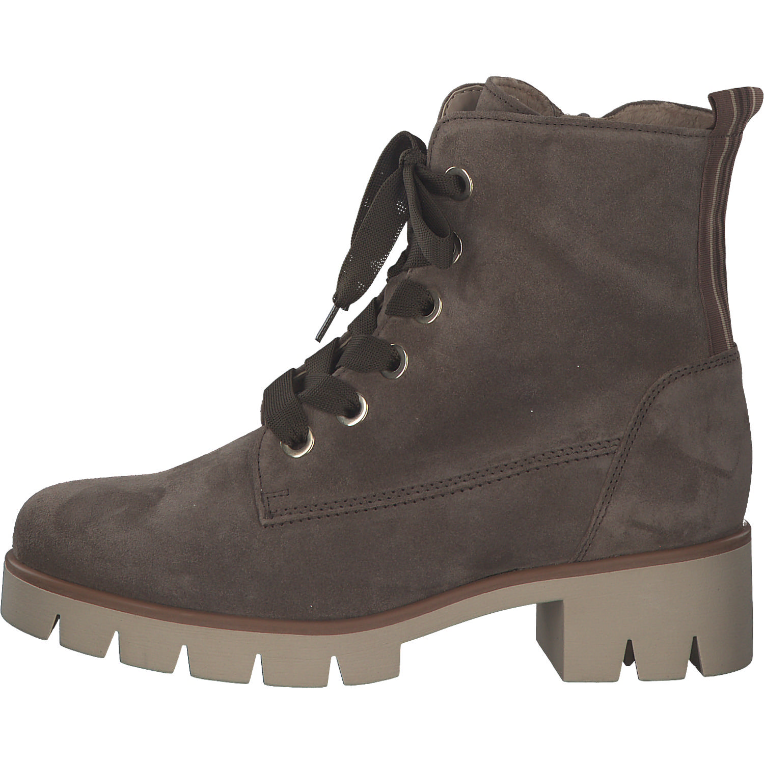 Gabor 91.711, Schnürstiefeletten, Damen, Braun
