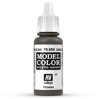 Model Color 091 Olivbraun (USA Olive Drab) (889)