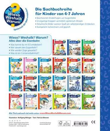 Ravensburger Wieso? Weshalb? Warum?, Band 8: Alles über die Eisenbahn