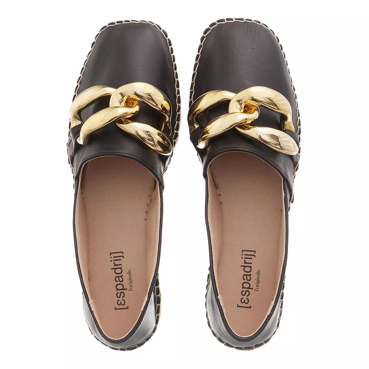 L´AUTRE CHOSE Ballerinas schwarz Espadrille
