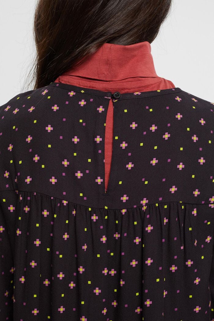 Bluse mit Muster, LENZING™ ECOVERO™