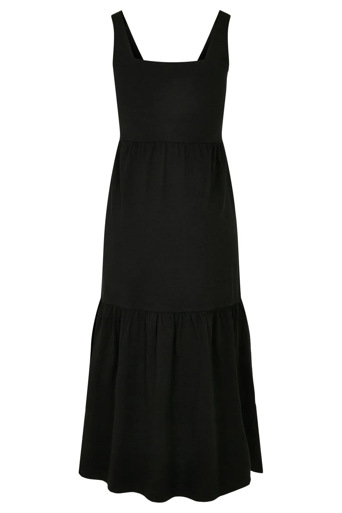 Urban Classics  Damen 7/8-langes Volant-Sommerkleid für Damen