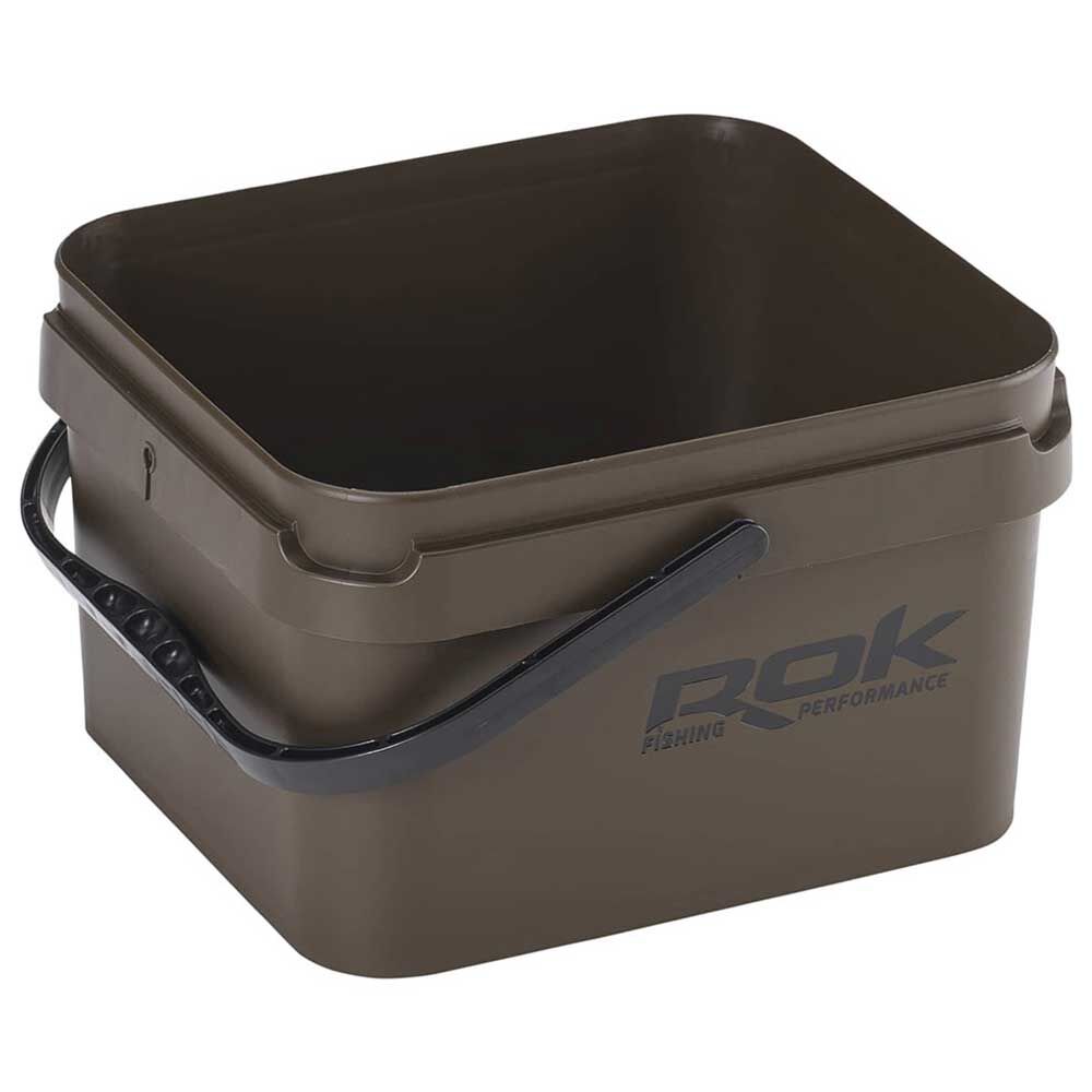 Rok 10L Grüner quadratischer Eimer mit Deckel