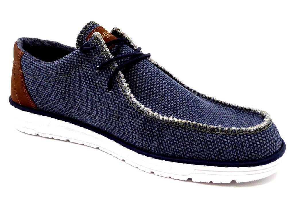 RIEKER Stiefeletten blau