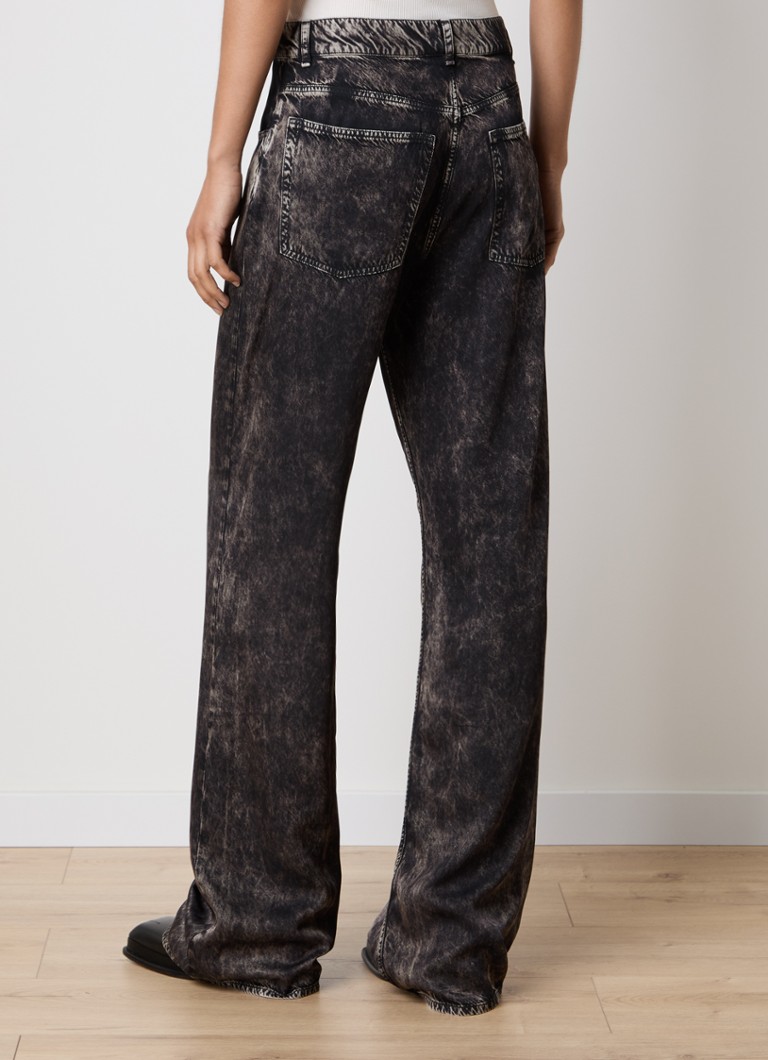 Pantaloni a vita alta e gamba larga con tasche laterali di Acne Studios