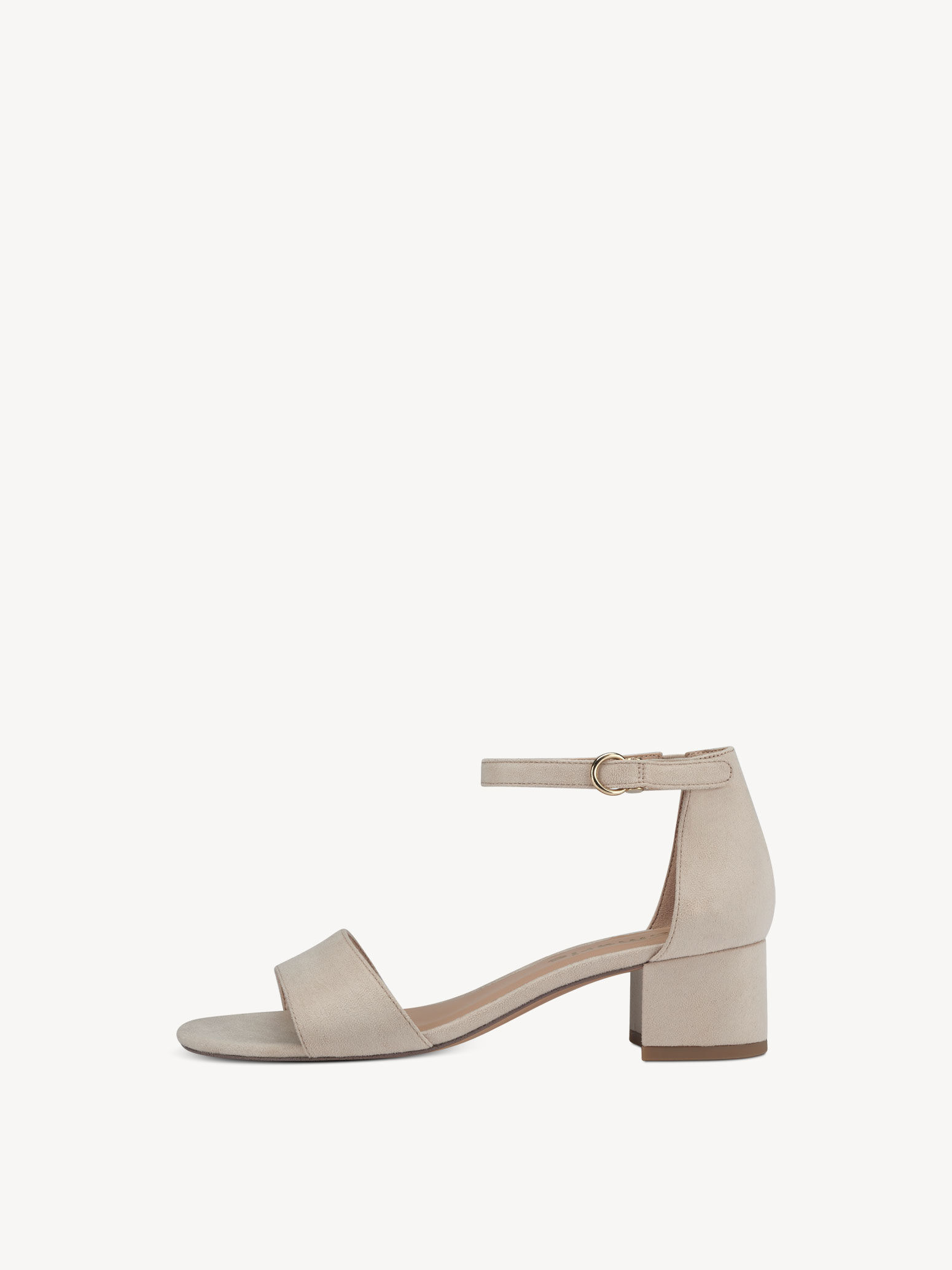 Sandale à talon - beige