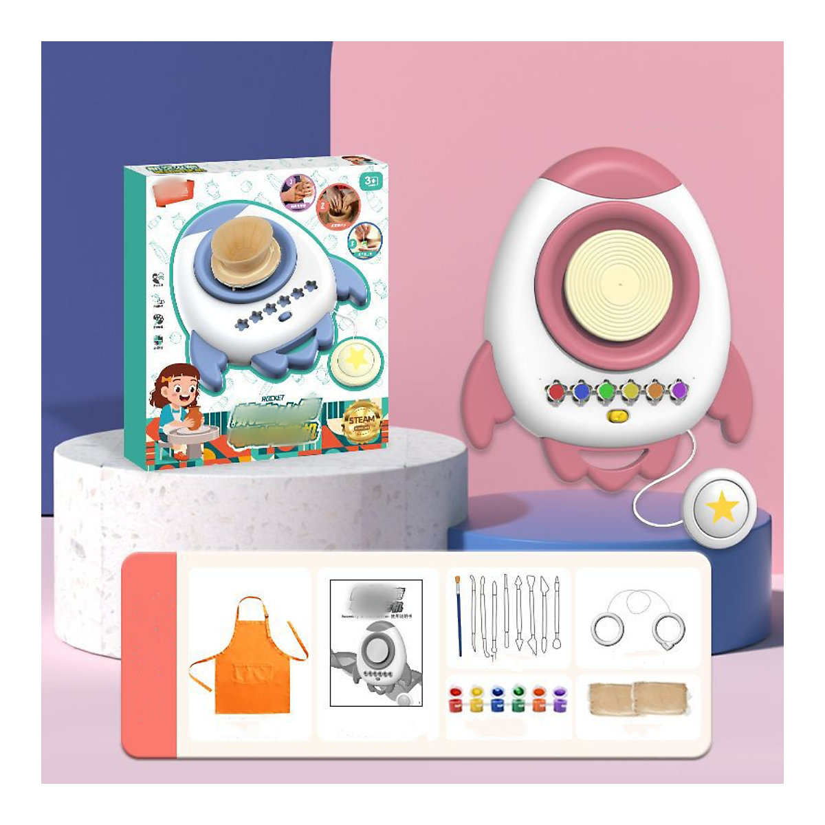 Töpferspielzeug für Kinder Clay Machine für Kinder
