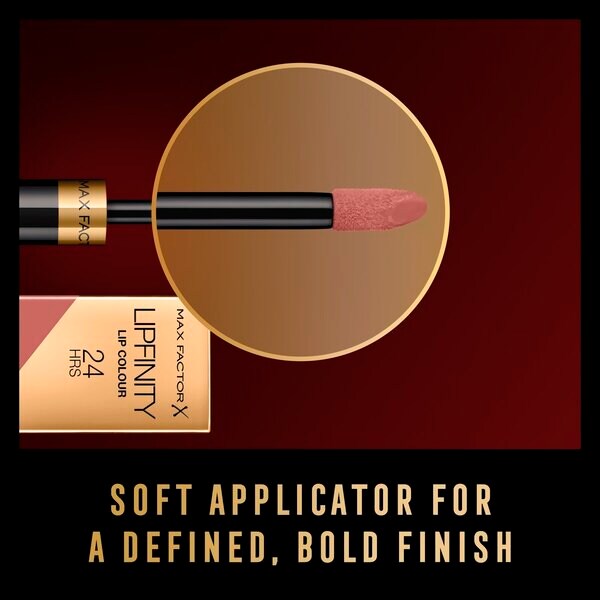 Max Factor Lipfinity Lip Color 040 Vivacious 2-Step Longlasting Lipstick