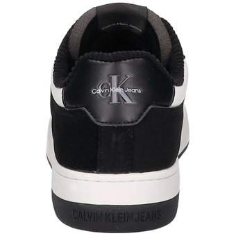 Calvin Klein Basket Cupsole Low Lace Cor in schwarz
