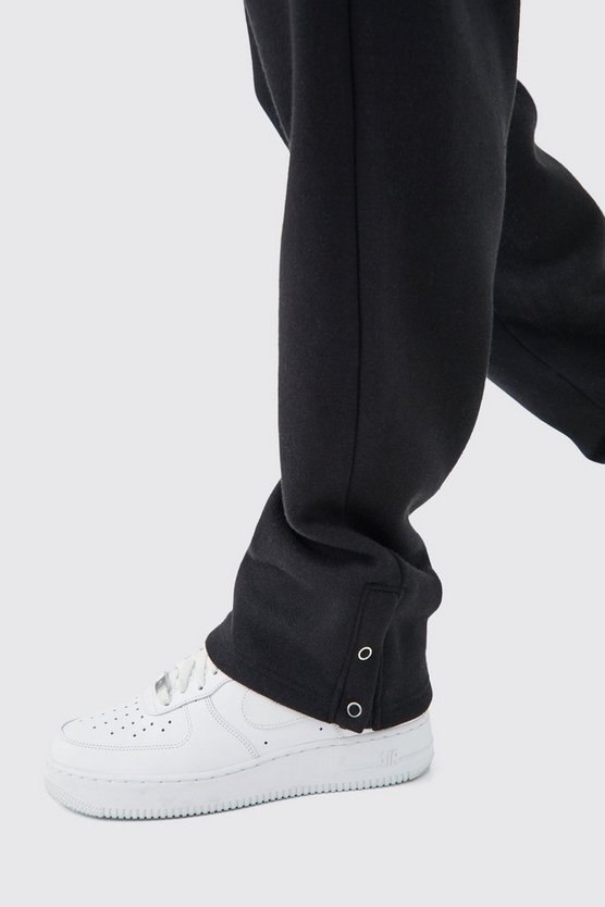 Basic Jogginghose mit geteiltem Saum