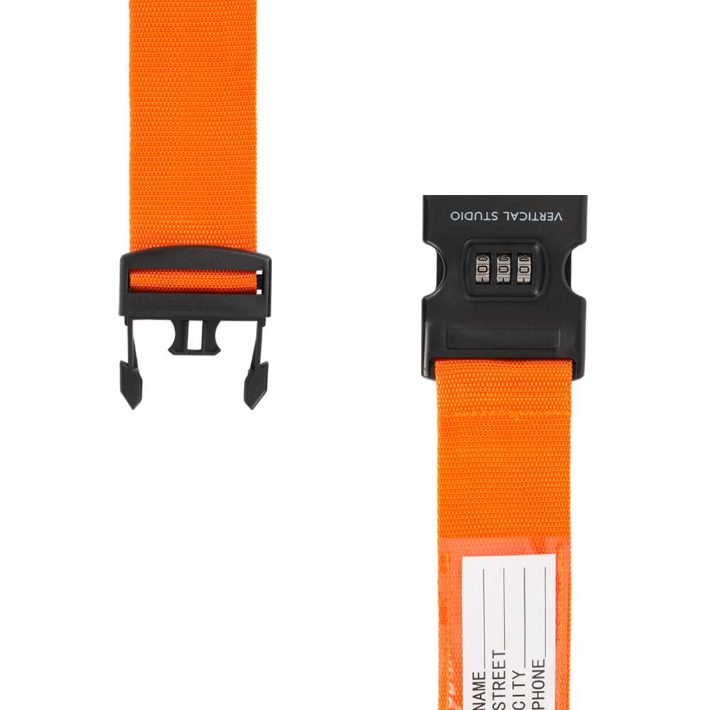 VERTICAL STUDIO Gepäck Koffergurt 200cm orange