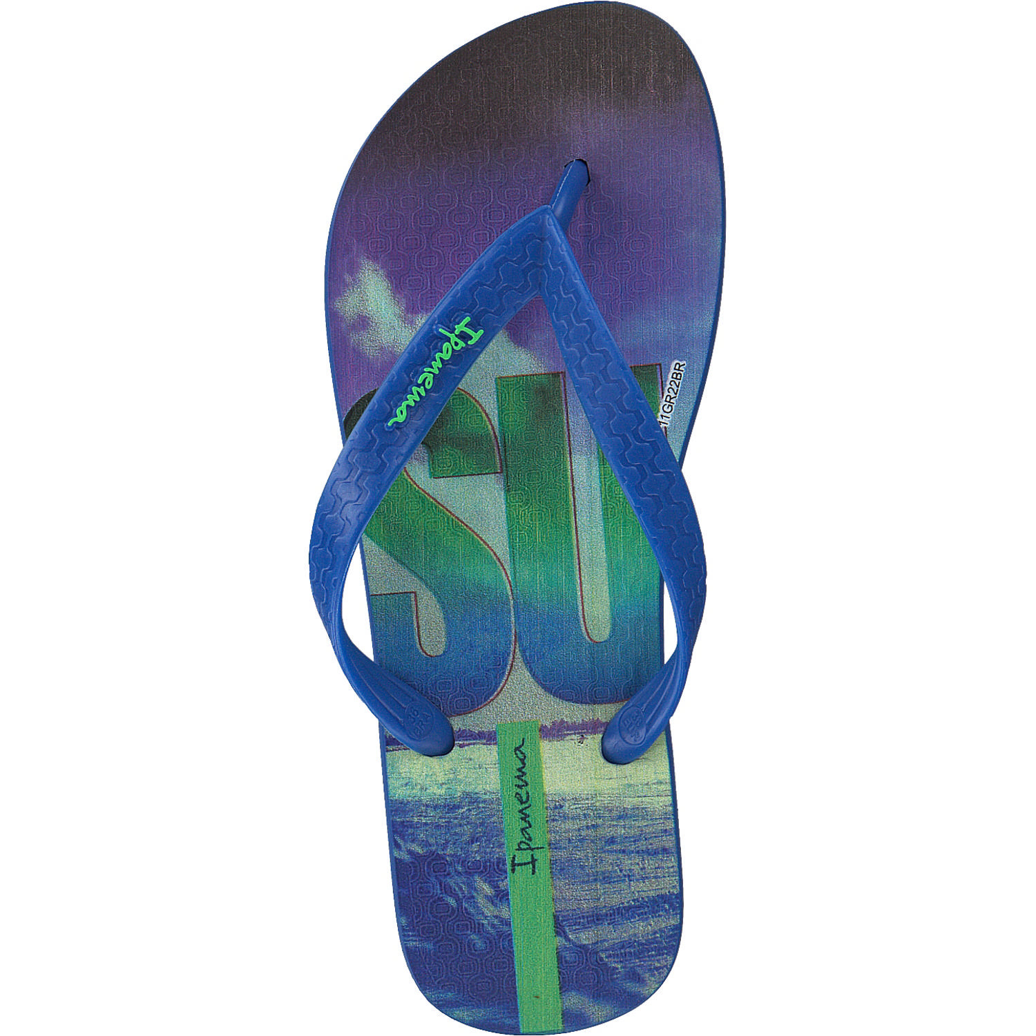 Ipanema Classic XI K 83347, Zehentrenner, Kinder, blue/green