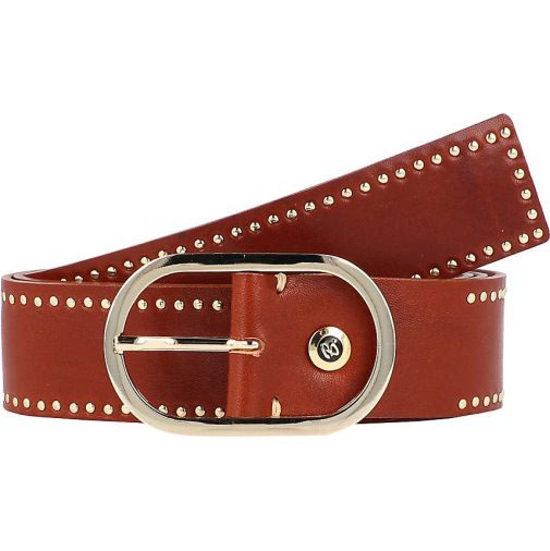 b.belt Fiesta Nietengürtel Leder