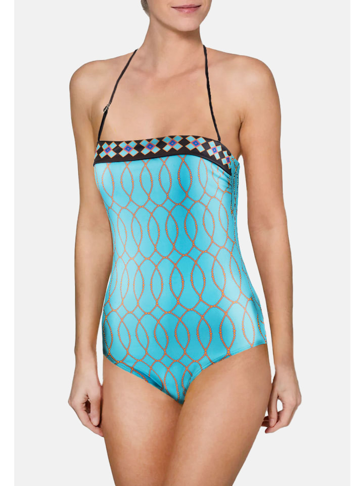 BECO the world of aquasports Badeanzug Aqua Pearl in hellblau günstig kaufen