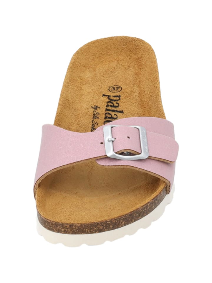 palado Pantoletten in pink glitzer günstig kaufen