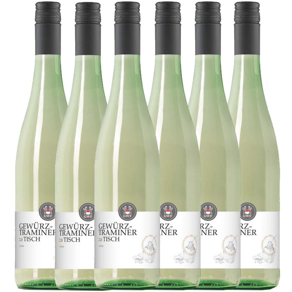 zu Tisch GWF Gewürztraminer ''zu Tisch'' - 6er Karton