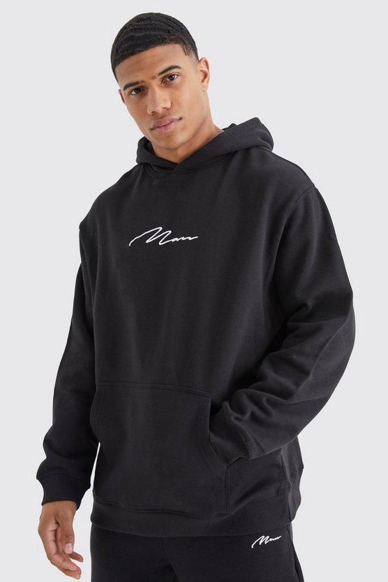 Oversize Man Signature Hoodie