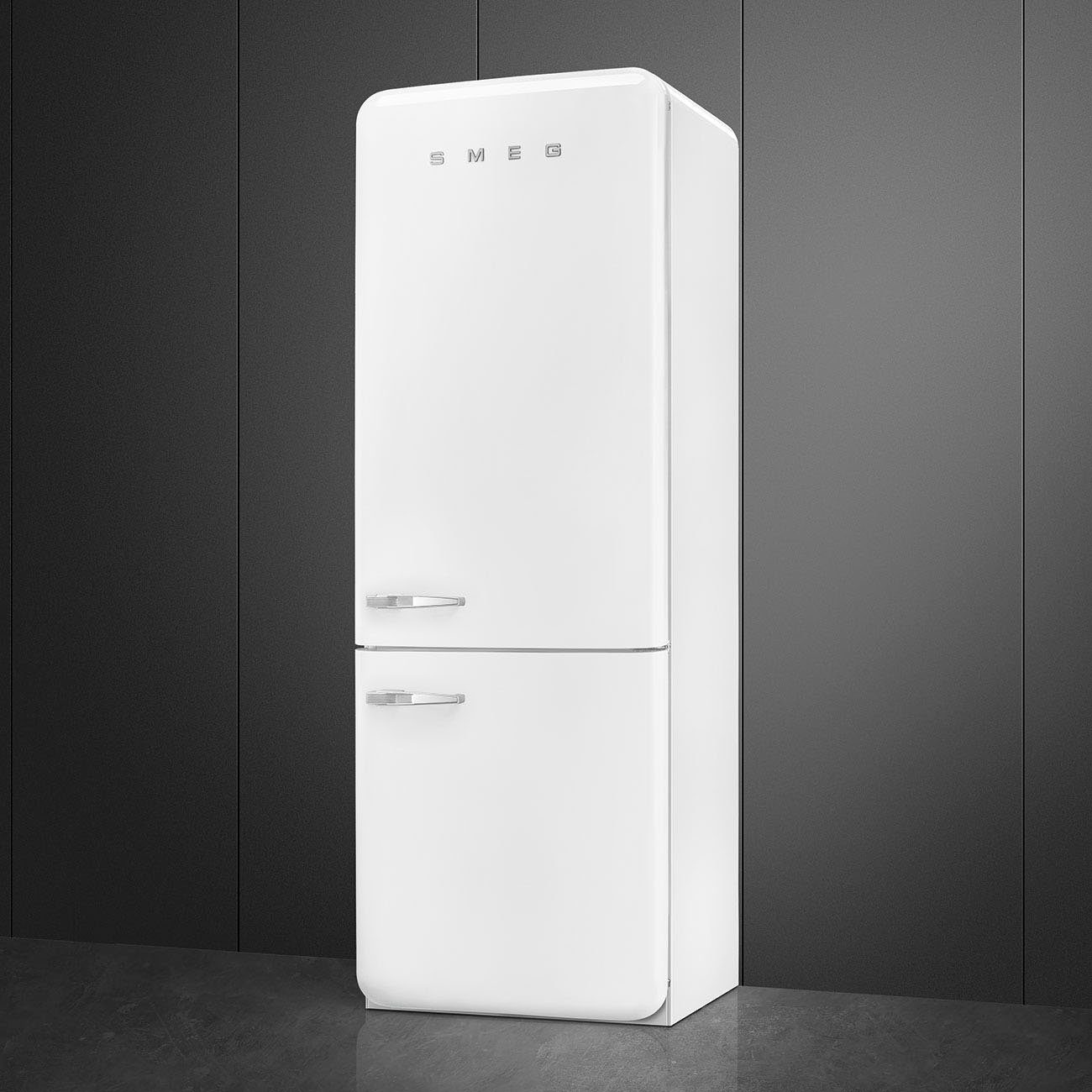 Smeg Kühl-/Gefrierkombination FAB38RWH5, 205 cm hoch, 70,6 cm breit