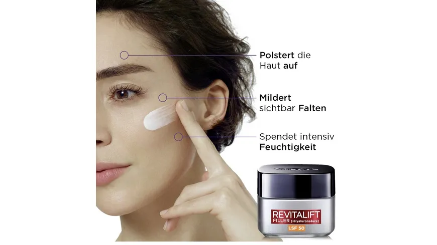 L'Oréal Paris Revitalift Filler Tag LSF50 50 ml