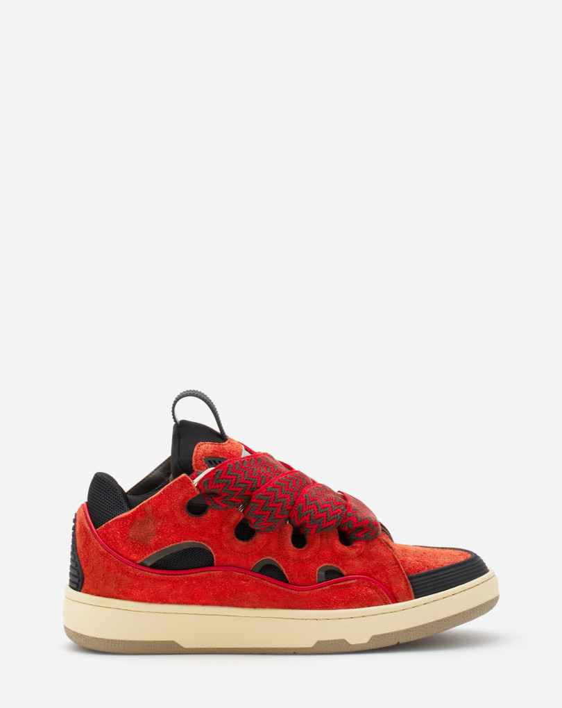 SNEAKERS CURB EN CUIR